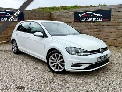Used VW Golf VII GT 150 HP (110 kW) 2018 White Hatchback