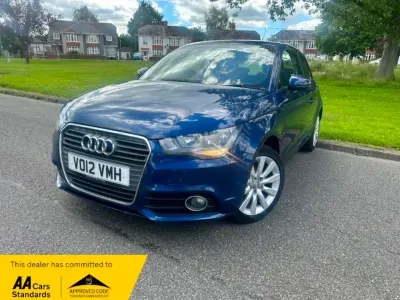 Used Audi A1 Sport 122 HP (89 kW) 2012 Blue Hatchback