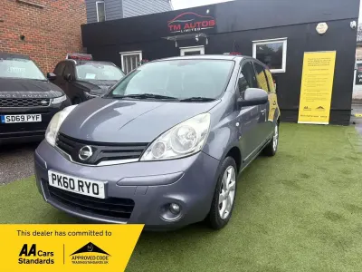 Used Nissan Note Tekna 110 HP (80 kW) 2010 Grey Hatchback