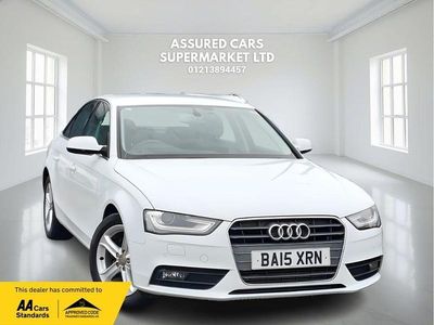 White Used 2015 Audi A4 Sedan | £9,485