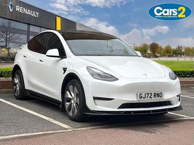 Used Tesla Model Y Long Range AWD 378 kW (514 HP) 2022 White SUV