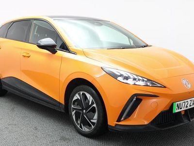 Orange Used 2022 MG MG4 EV Trophy Hatchback | £13,995