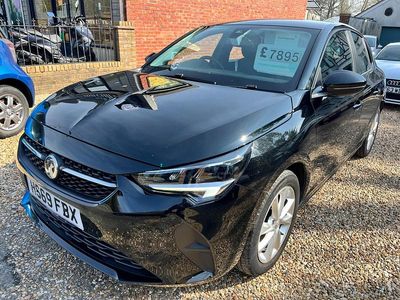 Used Vauxhall Corsa 75 HP (55 kW) 2020 Black Hatchback