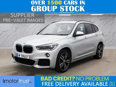 Begagnad BMW X1 M Sport 2019 Silver SUV