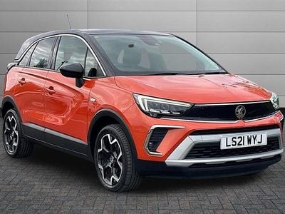 Second-hand Vauxhall Crossland Elite 130 CP (95 kW) 2021 Portocaliu SUV