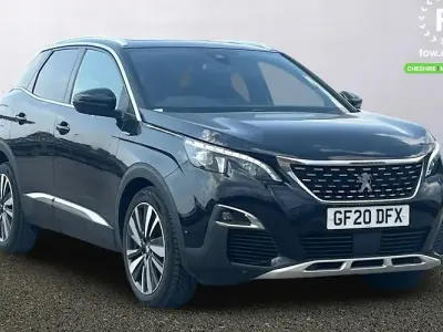 Used Peugeot 3008 Premium 131 HP (96 kW) 2020 Black SUV