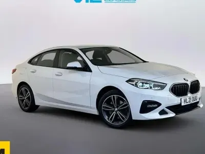 Used BMW 218 Gran Coupé Sport Line 136 HP (100 kW) 2021 White Coupe