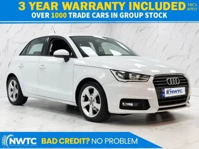 Used Audi A1 Sportback Sport 95 HP (69 kW) 2017 White Hatchback