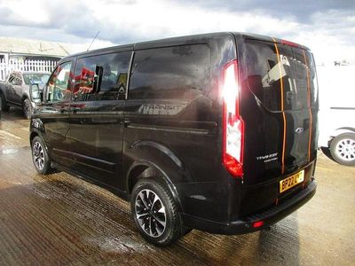 Black Used 2022 Ford Transit Custom Sport Van | £21,000 (Super price)