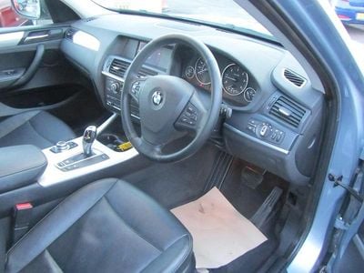 Used BMW X3 184 HP (135 kW) 2011 Blue SUV