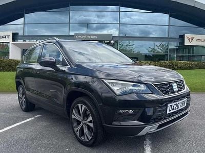 Używany Seat Ateca SE 150 KM (110 kW) 2020 Czarny SUV
