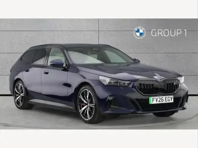 Used BMW i5 M Sport 250 kW (340 HP) 2026 Blue Estate