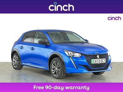Blue Used 2022 Peugeot e-208 Allure+ Hatchback | £12,699 (Fair price)