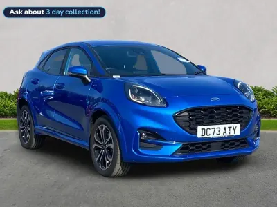 Gebraucht Ford Puma ST-Line 125 PS (91 kW) 2024 Blau SUV