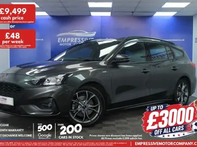 Used Ford Focus ST-Line 125 HP (91 kW) 2019 Grey Estate