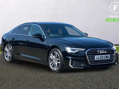 Used Audi A6 S-Line 204 HP (150 kW) 2021 Black Sedan