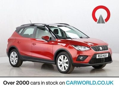 Red Used 2021 Seat Arona SE Technology SUV | £13,455 (Fair price)