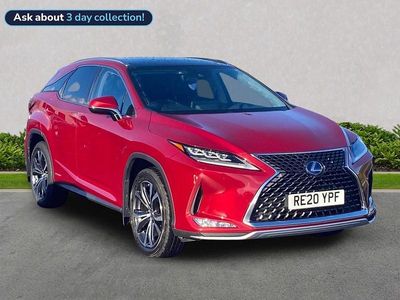 Red Used 2020 Lexus RX450h SUV | £24,339 (Good price)