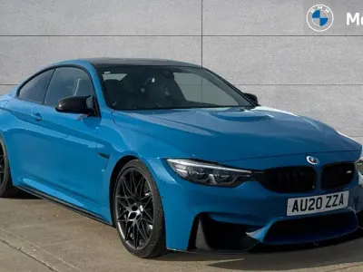Usado BMW M4 Comfort Edition 450 CV (330 kW) 2020 Azul Coupe