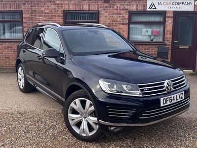Used VW Touareg R-line 262 HP (192 kW) 2014 Blue SUV