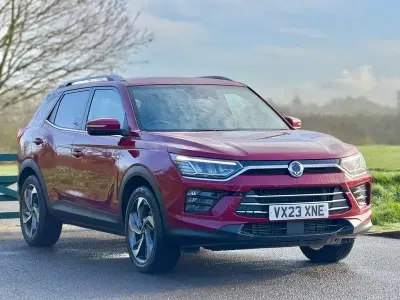 Used SsangYong Korando 163 HP (119 kW) 2023 Red SUV