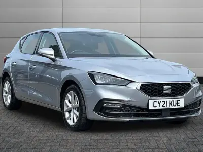 Used Seat Leon SE 110 HP (80 kW) 2021 Silver Hatchback
