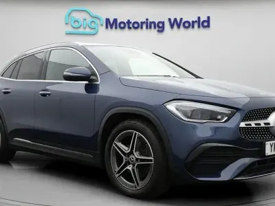 Used Mercedes GLA180 AMG line 136 HP (100 kW) 2021 Blue SUV