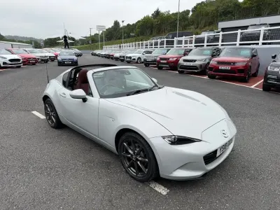Used Mazda MX5 Inclusive 160 HP (117 kW) 2018 Silver Cabriolet