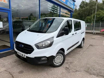 Used Ford Transit Custom 130 HP (95 kW) 2022 White Van