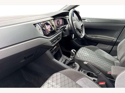 Used VW Polo R-line 95 HP (69 kW) 2023 Blue Hatchback