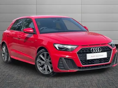Usado Audi A1 S-Line 110 CV (80 kW) 2024 Rojo SUV
