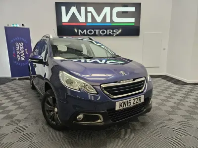 Begagnad Peugeot 2008 Active 70 HK (51 kW) 2015 Blå SUV
