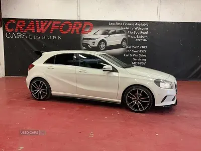 Used Mercedes A180 Executive 2018 White Hatchback