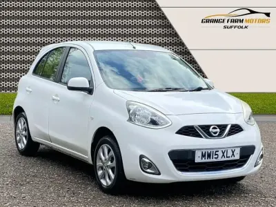 Używany Nissan Micra Acenta 2015 Biały Hatchback