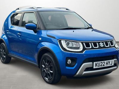 Blue metallic Used 2022 Suzuki Ignis SZ-T Hatchback | £13,495 (Fair price)