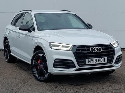 Used Audi Q5 Black Edition 190 HP (139 kW) 2019 White SUV