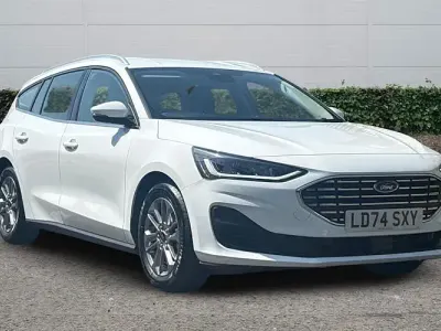 Used Ford Focus Titanium 125 HP (91 kW) 2024 White Estate