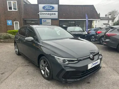Used VW Golf VIII R-line 130 HP (95 kW) 2022 Grey Hatchback