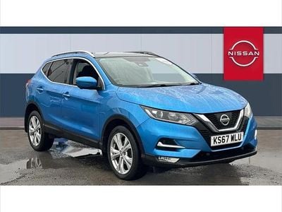 Used Nissan Qashqai N-Connecta 163 HP (119 kW) 2017 Blue SUV