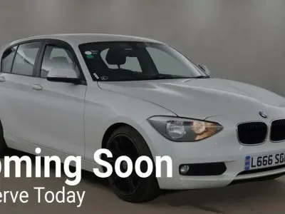 Used BMW 116 Efficient Dynamics 2013 White Hatchback
