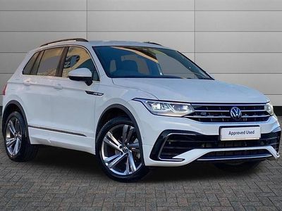Used VW Tiguan R-line Edition 150 HP (110 kW) 2024 White SUV