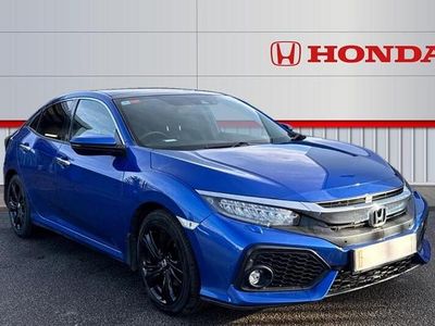 Blue Used 2017 Honda Civic Prestige Hatchback | £15,786 (Fair price)