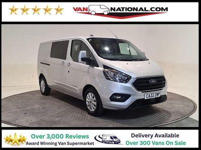 Used Ford Transit Custom Limited 130 HP (95 kW) 2022 Silver Van