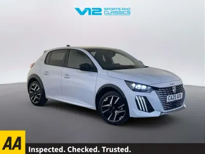 Used Peugeot 208 GTi 100 HP (73 kW) 2025 White Hatchback