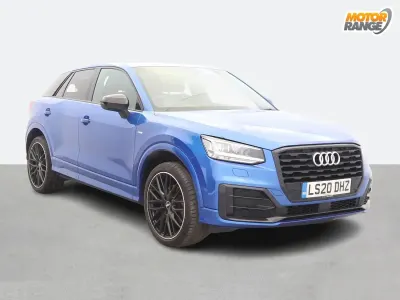 Used Audi Q2 Black Edition 150 HP (110 kW) 2020 Blue SUV