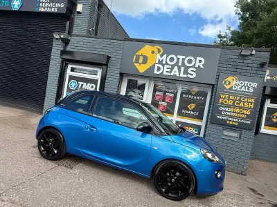 Used Vauxhall Adam 2017 Blue Hatchback