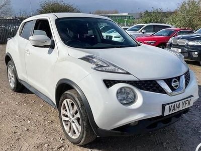 Used Nissan Juke Acenta 110 HP (80 kW) 2014 White SUV