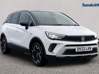 White Used 2022 Vauxhall Crossland Edition SUV | £11,443 (Fair price)