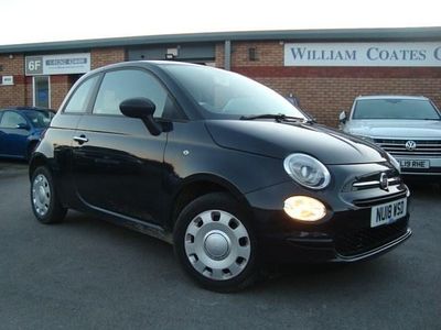 Used Fiat 500 Pop 69 HP (50 kW) 2018 Black Hatchback
