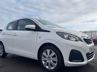 Used Peugeot 108 Active 68 HP (50 kW) 2015 White Hatchback